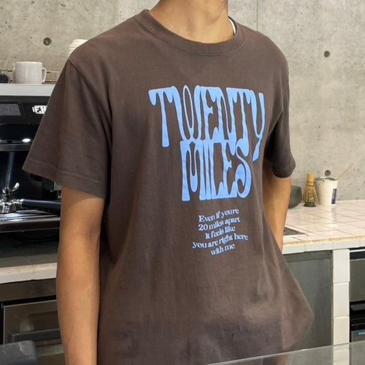 Twenty Miles T-shirt Brown